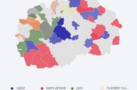 Податоци на ДИК за 44 општини од обработени околу една третина од гласовите
