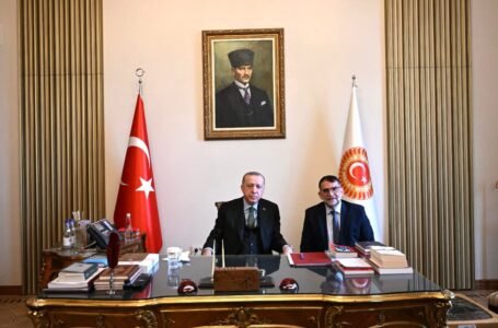 Претседателот Ердоган се сретна со Салих Мурат