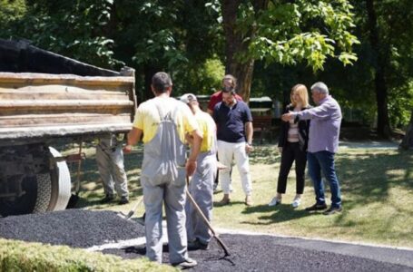 Арсовска: Започнува реконструкцијата на пешачките патеки во првиот дел од Градскиот парк