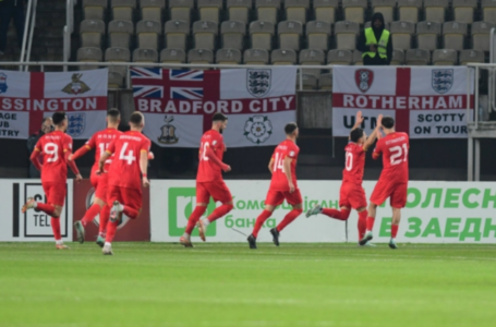Македонските фудбалери освоија бод со Англија
