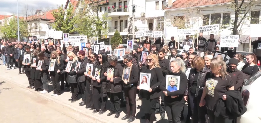 Трет протестен марш на семејствата на настраданите во пожарот во Кочани