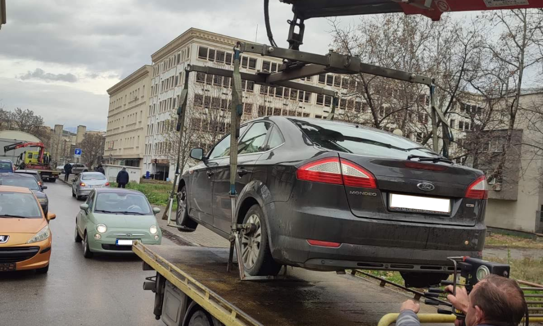 Санкционирани непрописно паркирани возила на територија на општина Центар