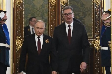 Средба на српскиот претседател Вучиќ со Путин во Москва