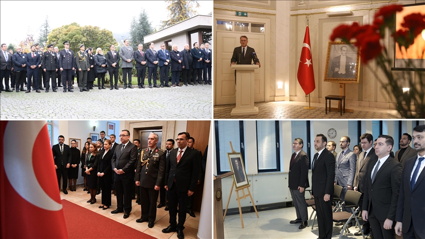 Комеморативна церемонија за Ататурк во земјите на Балканот