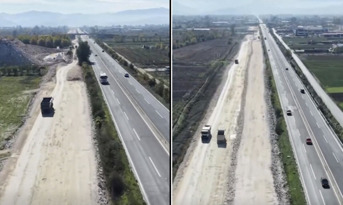 Николоски објави видео од изградбата на автопатот Тетово – Гостивар