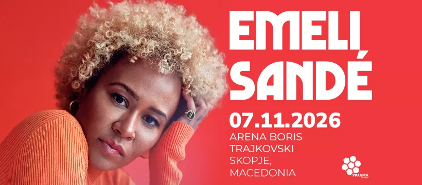 Светскиот вокален феномен Емели Санде на 7 ноември во Скопје