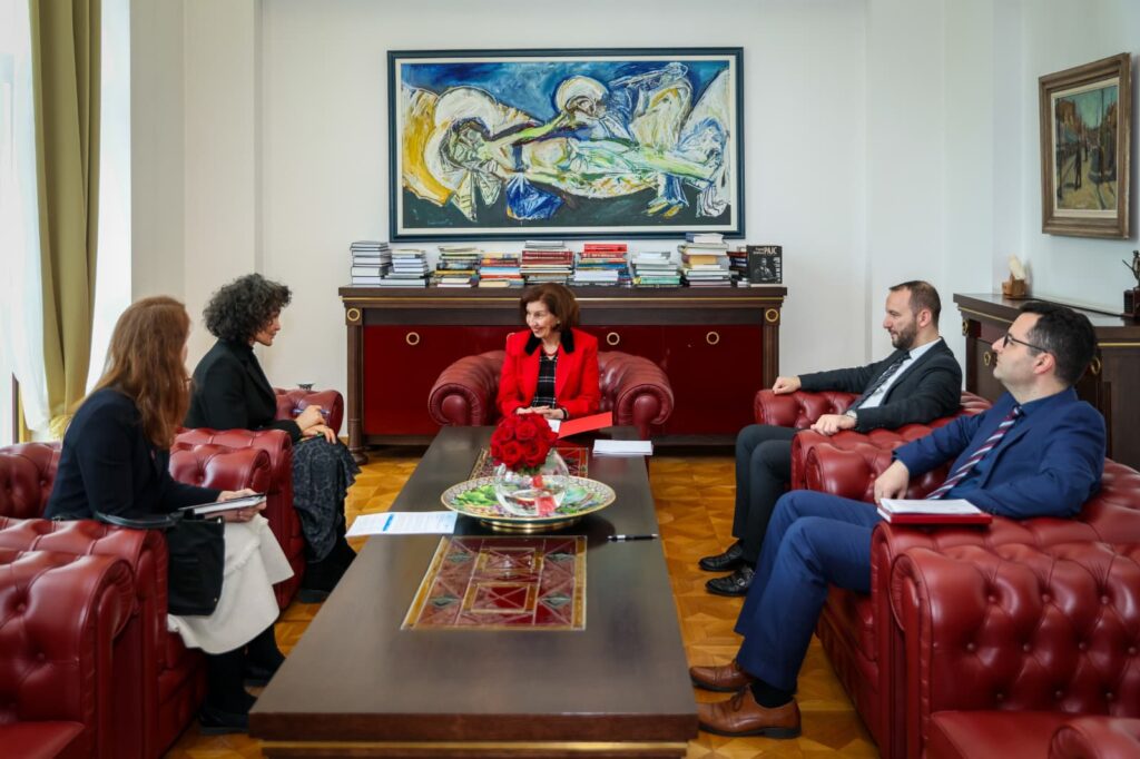 Сиљановска Давкова ја прими Рита Колумбиа, постојана координаторка на Обединетите Нации