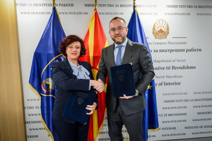 Тошковски: Потпишан Меморандум за соработка за изградба на нови полициски станици во Кисела Вода и Илинден