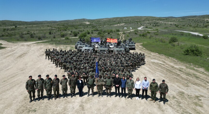 Армијата на РСМ ги демонстрираше своите капацитети на „БЛЕСОК 26“ пред државниот врв и претставниците на НАТО